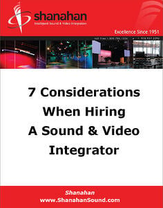 Hiring a Sound & Video Integrator White Paper